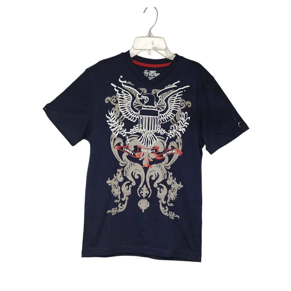 Tommy Hilfiger Boys Vintage Grafic Tee Size Large 16-18 NWT